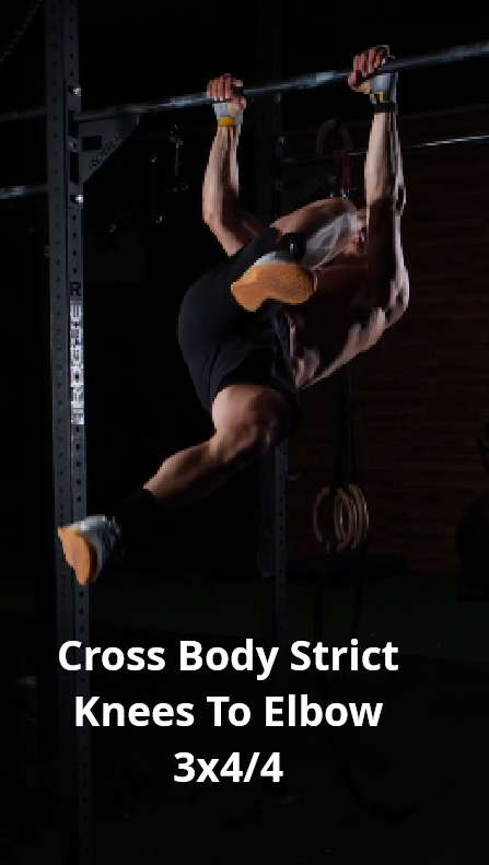 Cross Body Strict Knees To Elbow