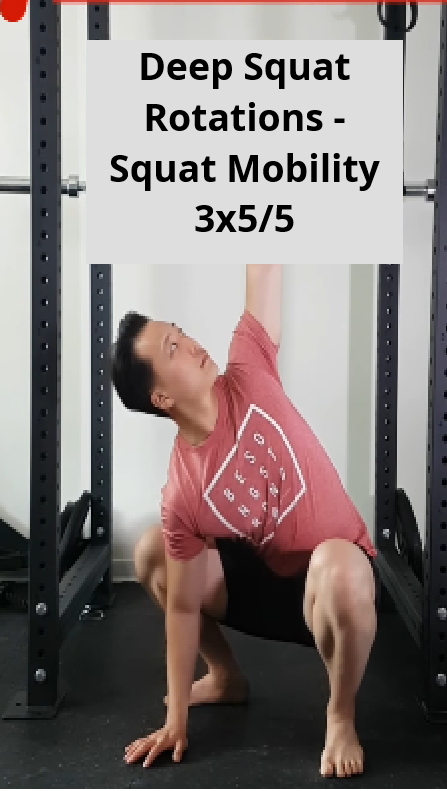 Deep Squat Rotations - Squat Mobility