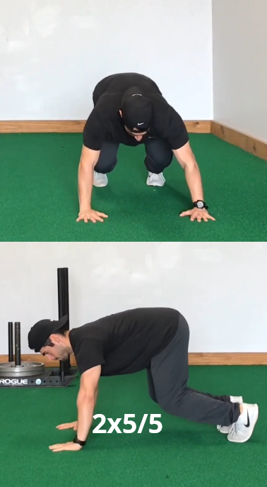 Lateral Bear Crawl